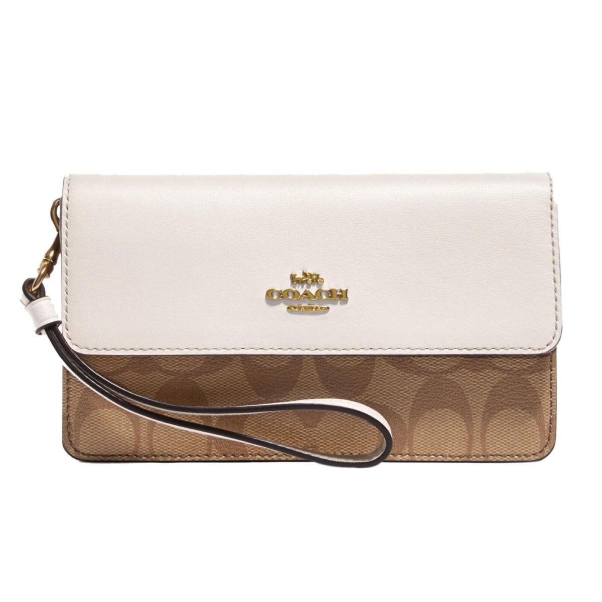 Coach Signature Foldover Wristlet