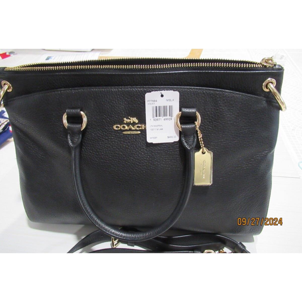 Coach Handbag. New..satchel..additional Shoulder Strap