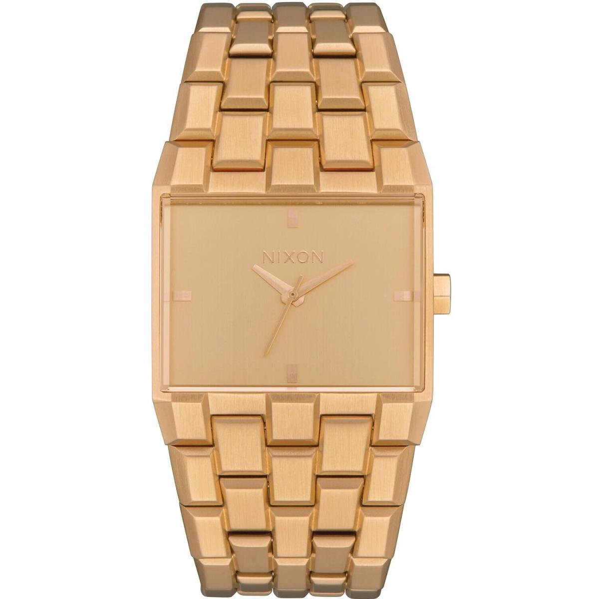 Condition Nixon Ticket II Stainless Steel Womens Gold Watch A1262502-00