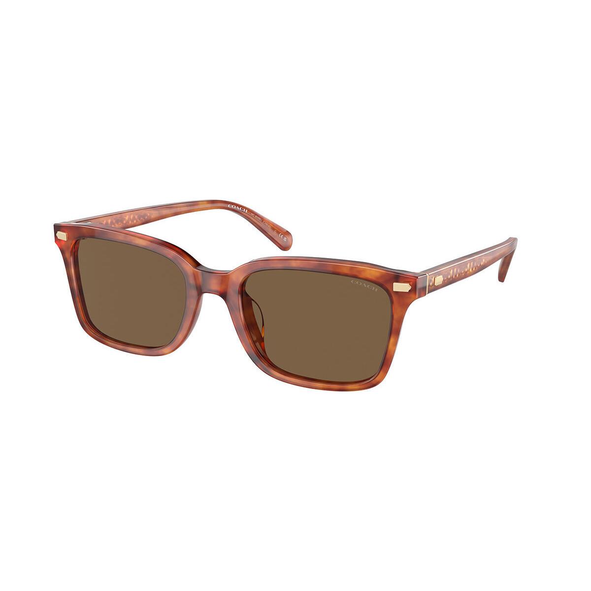 Coach Men`s 54mm Caramel Tortoise Sunglasses HC8398U-577473-54