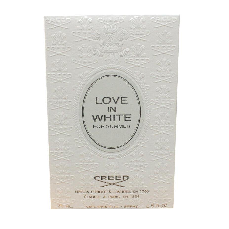 Creed Love In White For Summer Eau De Parfum For Women 2.5 Ounces