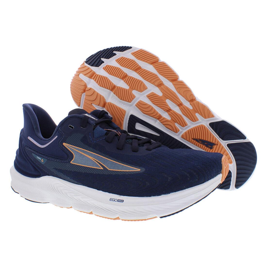 Altra Torin 6 Womens Shoes - Navy/Coral, Main: Blue