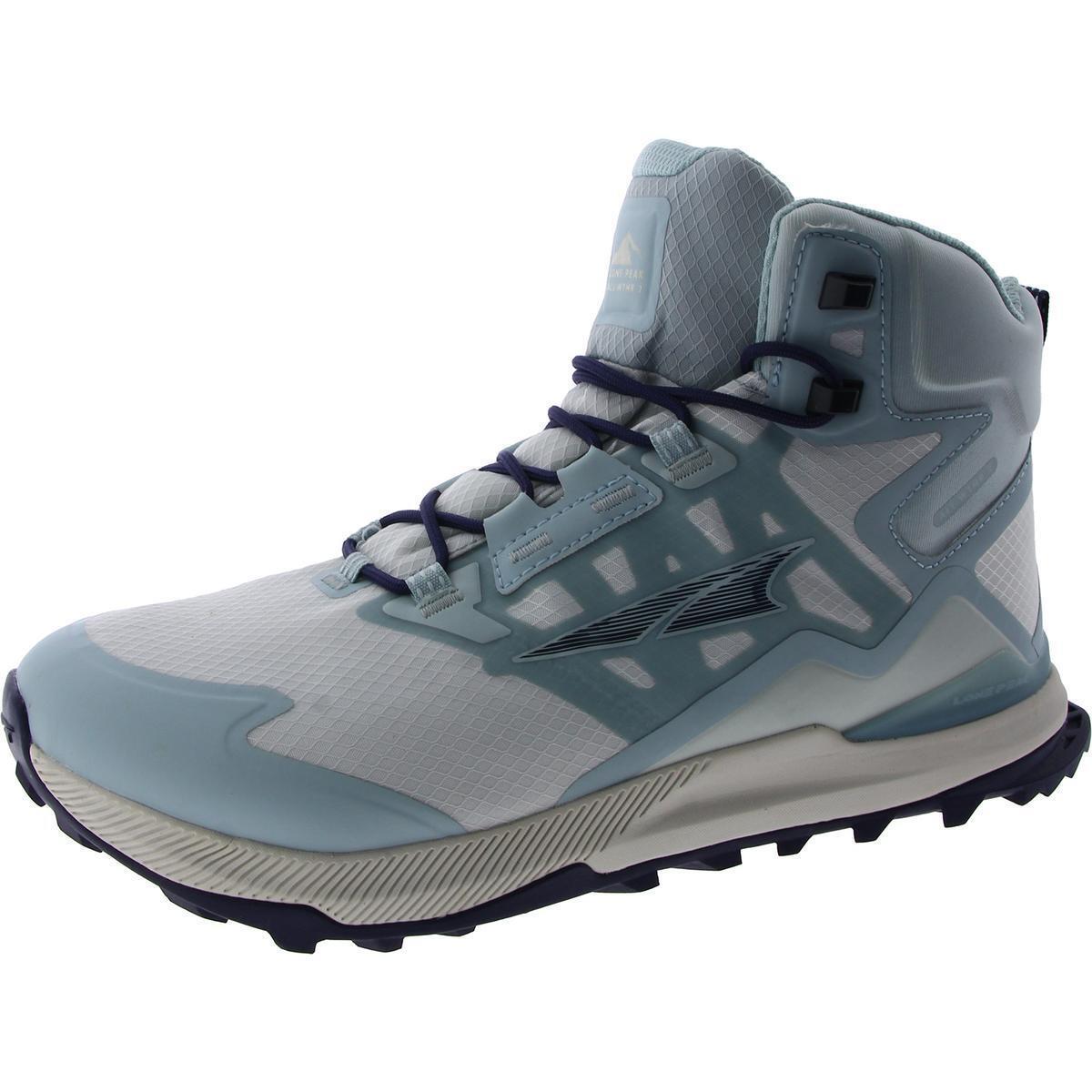 Altra Womens Lone Peak Blue High-top Sneakers Shoes 10.5 Medium B M Bhfo 4313 - Light Blue