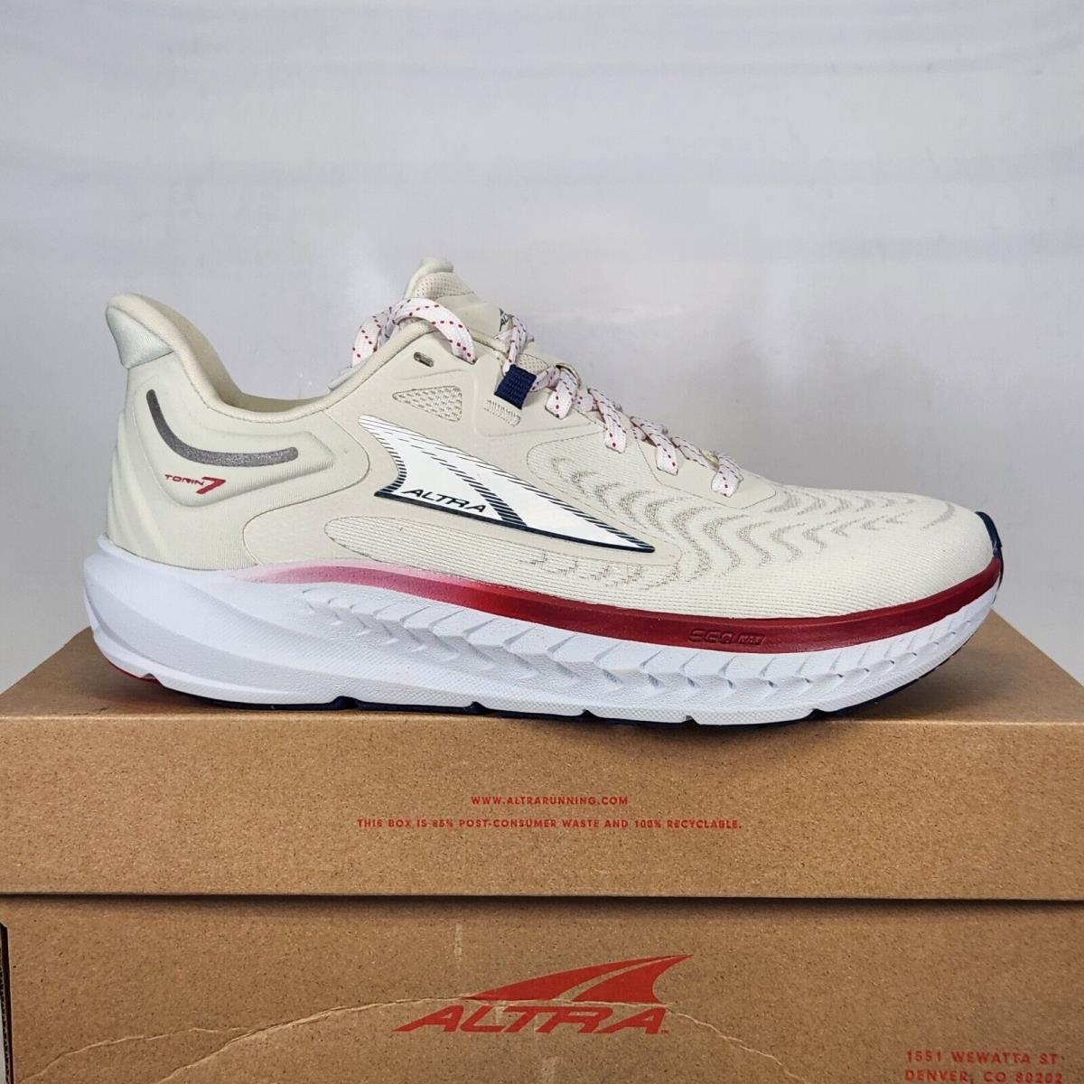 Size 7.5 - Altra Torin 7 - White / Blue - Womens