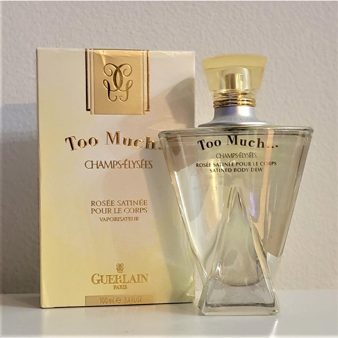 Too Much Champs Elysees by Guerlain 3.4 oz / 100 ml Edt Spy Perfume For Women