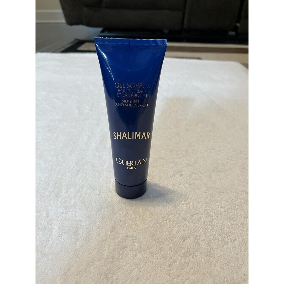 Vintage Guerlain Shalimar Paris 4.2 oz / 125 ml Silky Bath Shower Gel