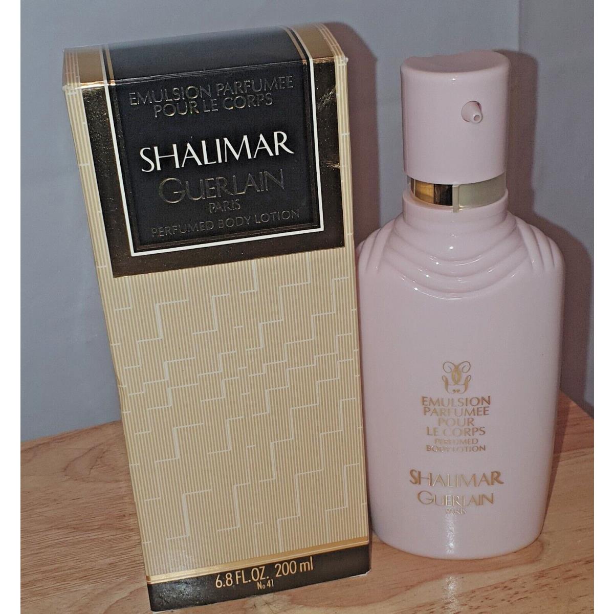 Shalimar Guerlain Perfumed Body Lotion 6.8 fl oz 200 ml Rare