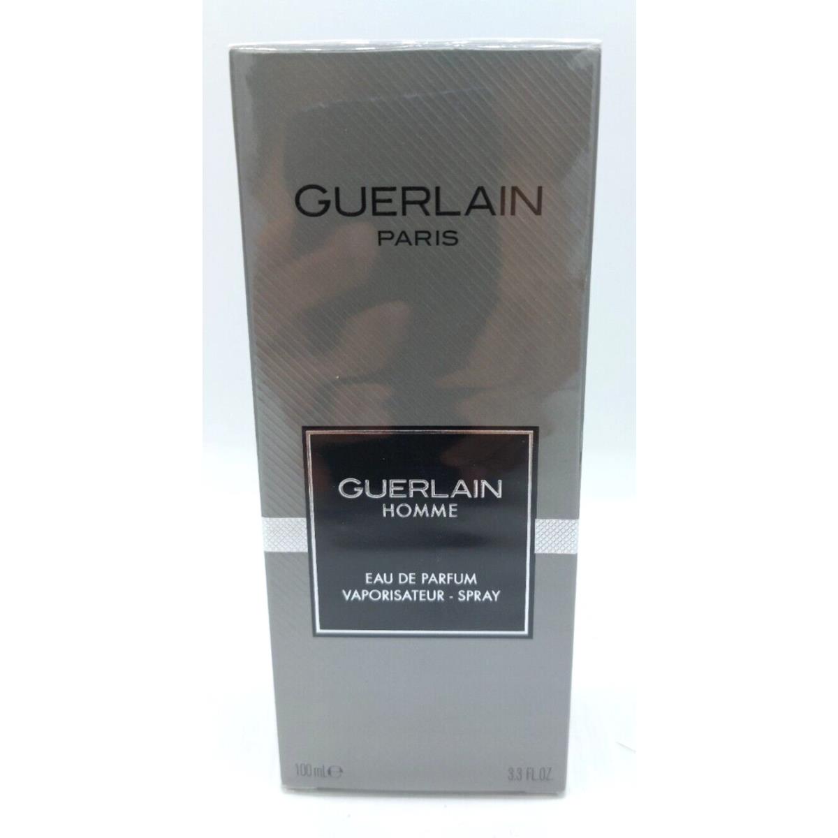 Guerlain Homme 3.3 3.4 Oz / 100ml Eau de Parfum Edp Spray For Men