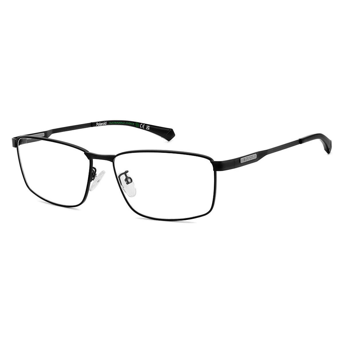 Polaroid Pld D534/G Eyeglasses Men Matte Black 55mm