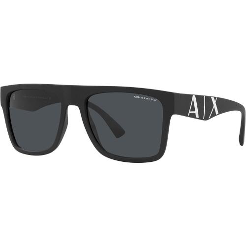 A X Armani Exchange Men`s AX4113S 807887 55mm Rectangular Sunglasses