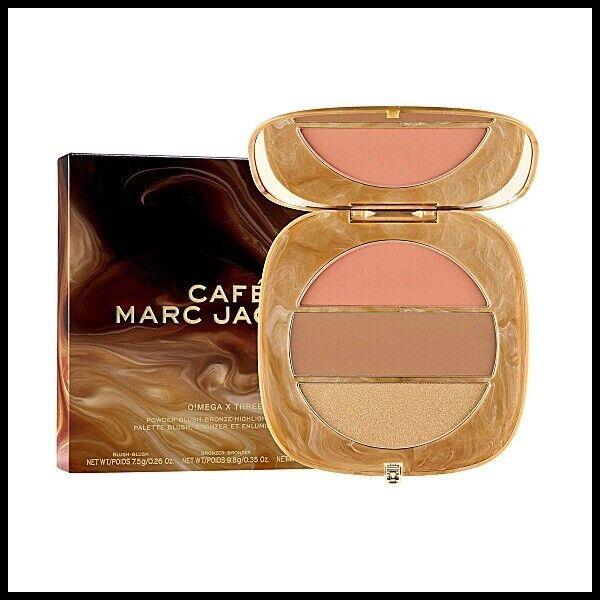 Marc Jacobs Cafe O Mega x Three Powder Blush Bronze Highlight Palette You Choose 200 Tan-Tastic Glo