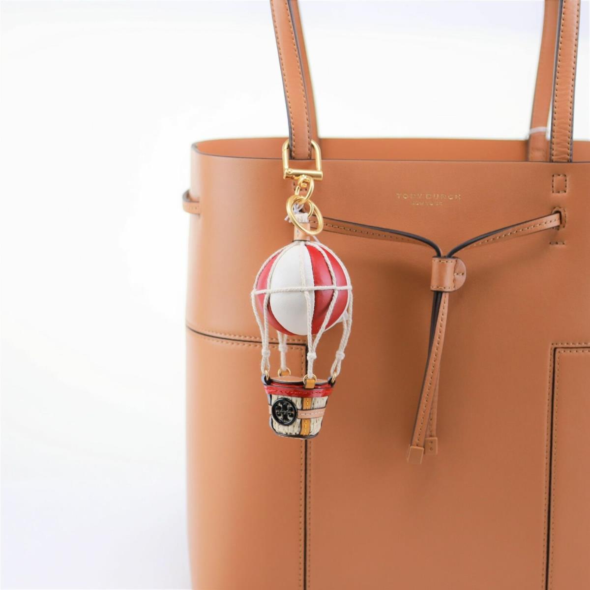 Tory Burch Hot Balloon 3D Leather Keychain Bag Charm