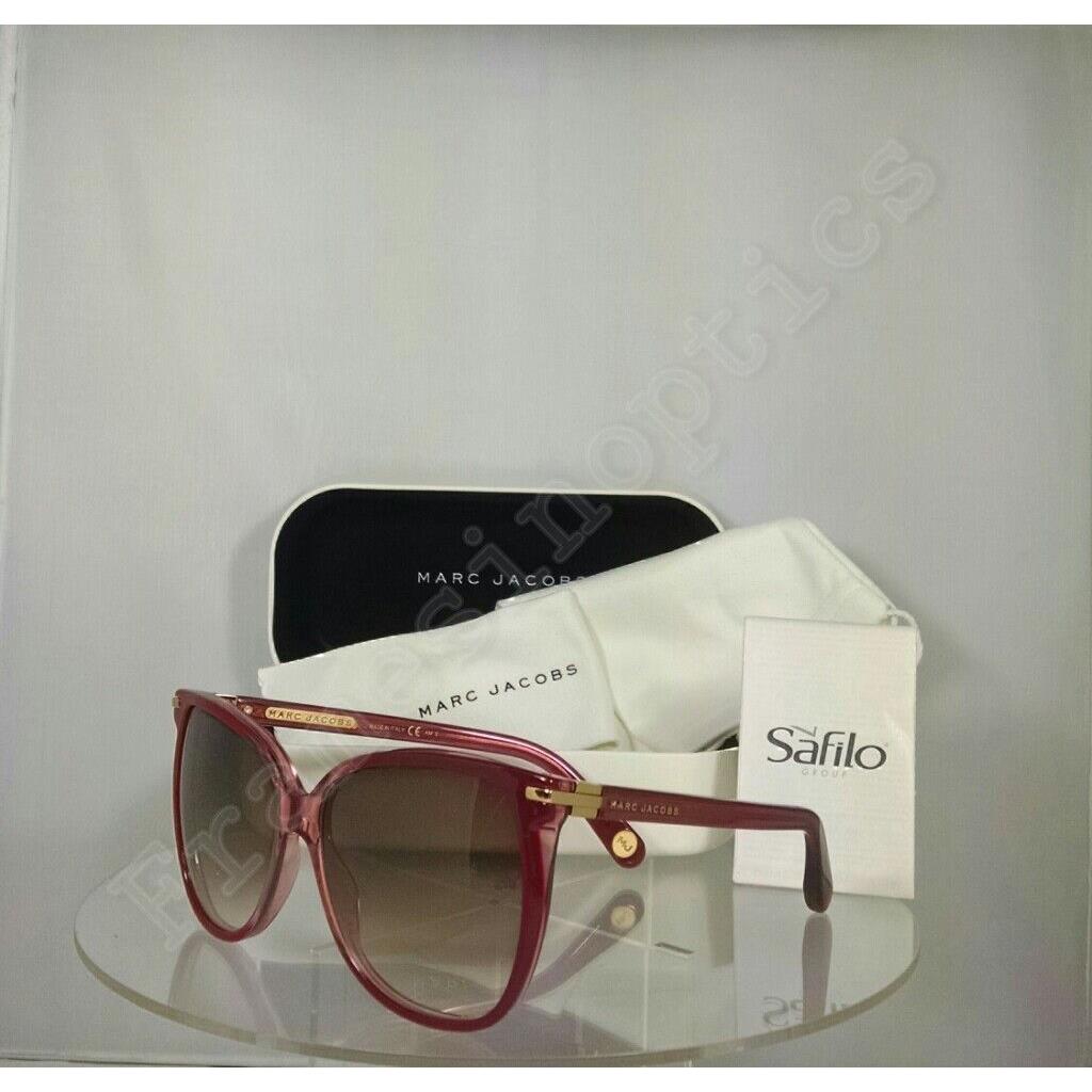 Marc Jacobs MJ 504/S Sunglasses 0NKJS Red Shaded Frame MJ504