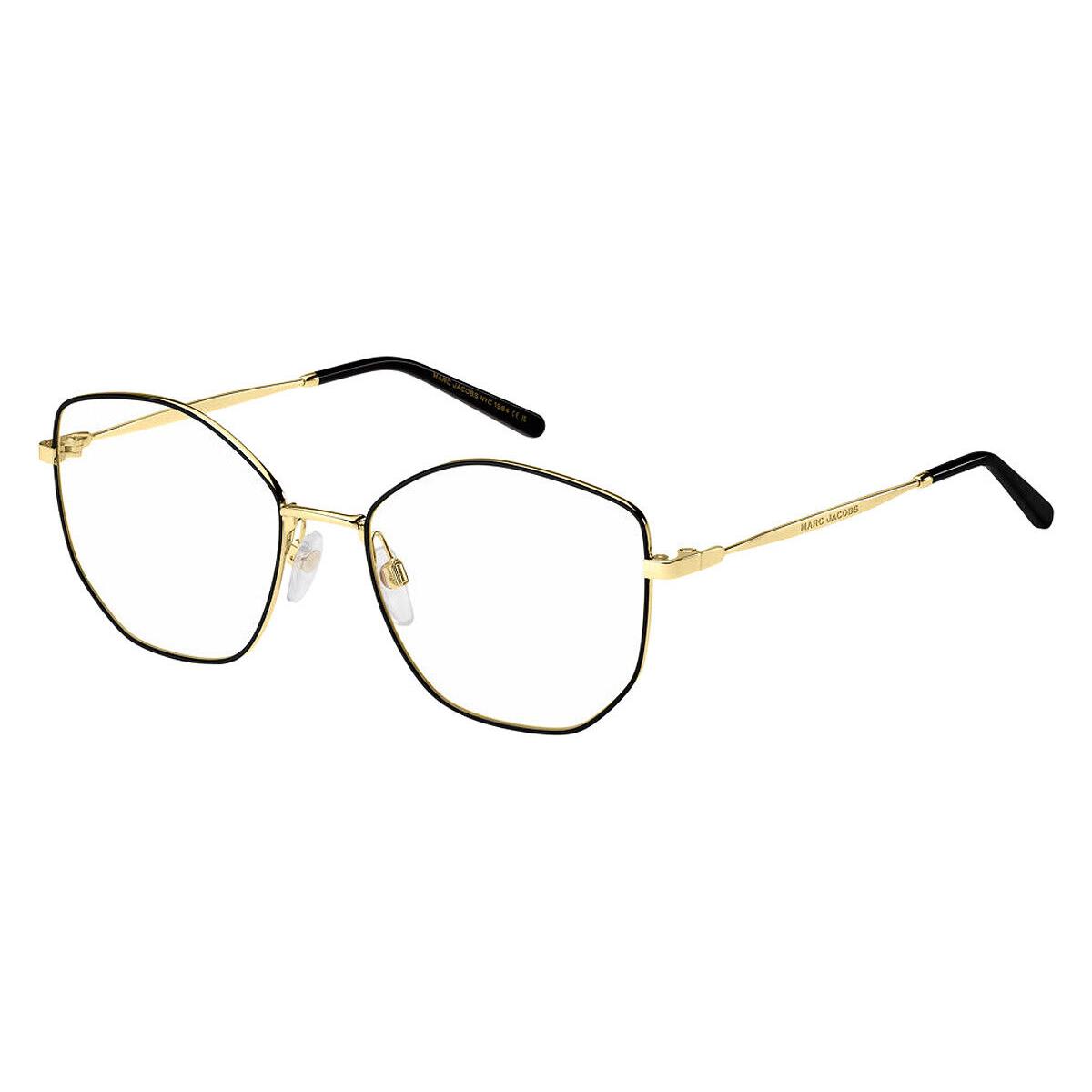 Marc Jacobs Marc 741 Eyeglasses Women Gold Black 54mm