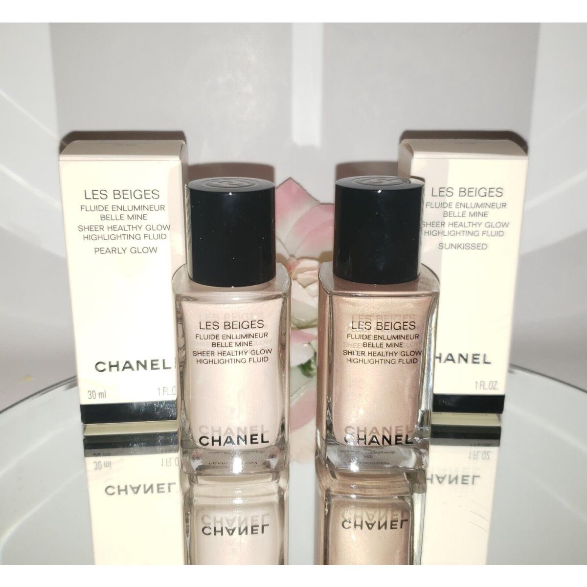 Chanel Les Beiges Sheer Healthy Glow Highlighting Fluid 1oz You Choose