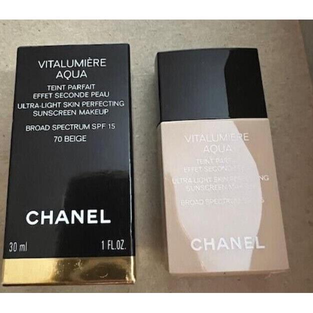 Chanel Vitalumiere Aqua Perfecting Spf 15 Teint You Choose