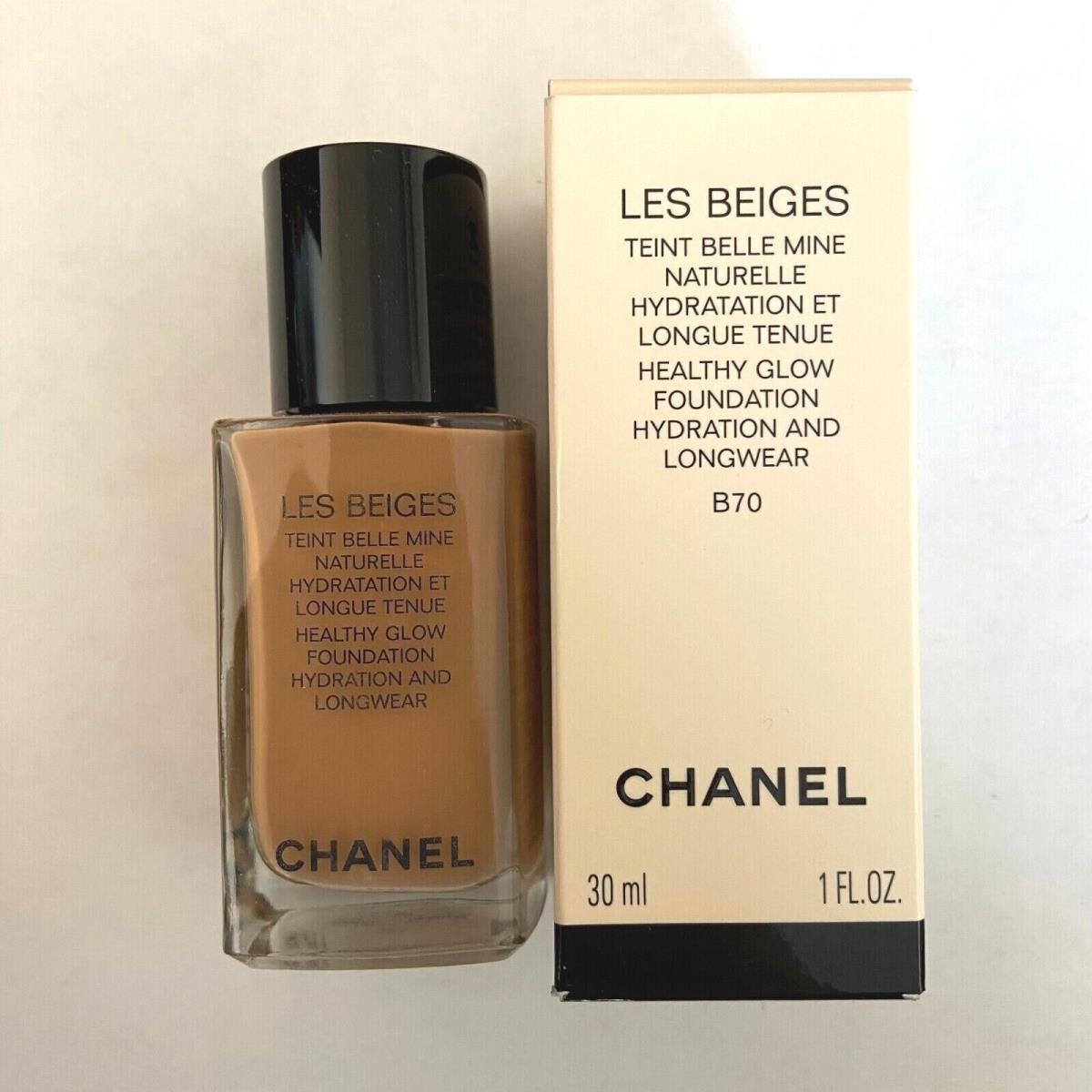 Chanel Les Beiges Healthy Glow Foundation Longwear Autenthic B70