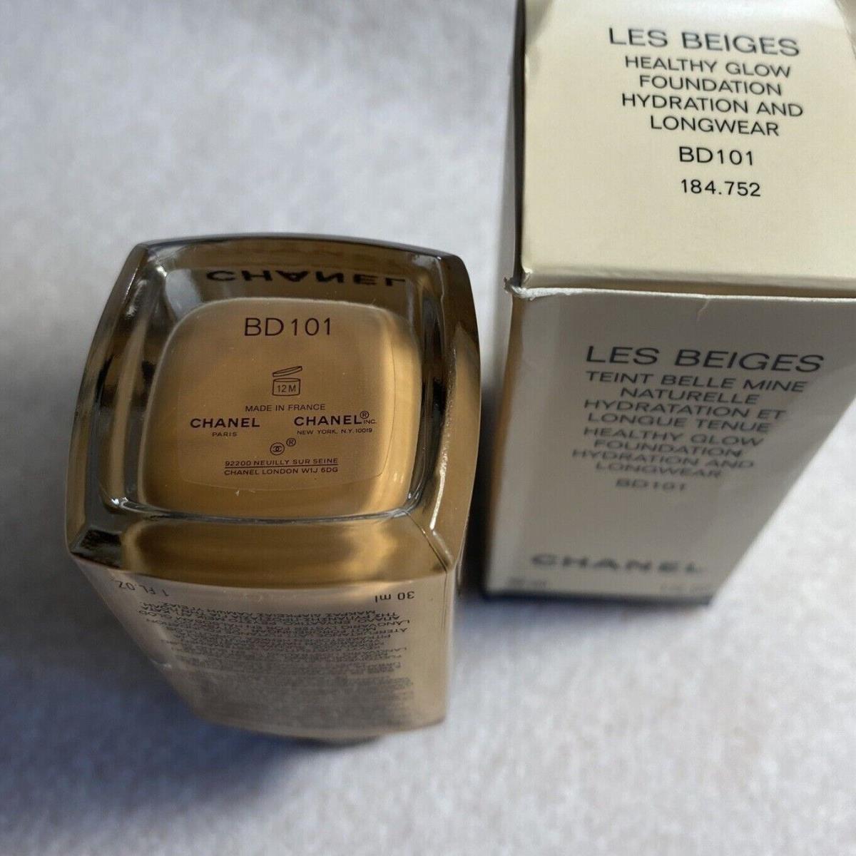 Chanel Les Beiges Healthy Glow Foundation Longwear Autenthic BD101