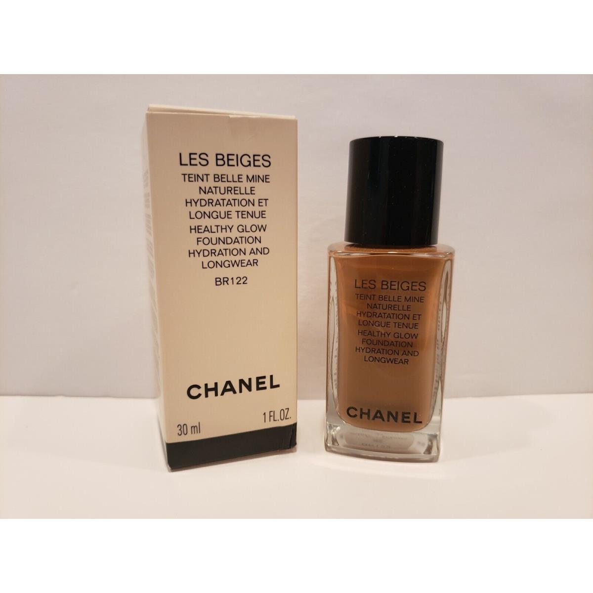 Chanel Les Beiges Healthy Glow Foundation Longwear Autenthic BR122