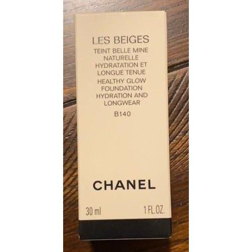 Chanel Les Beiges Healthy Glow Foundation Longwear Autenthic B140