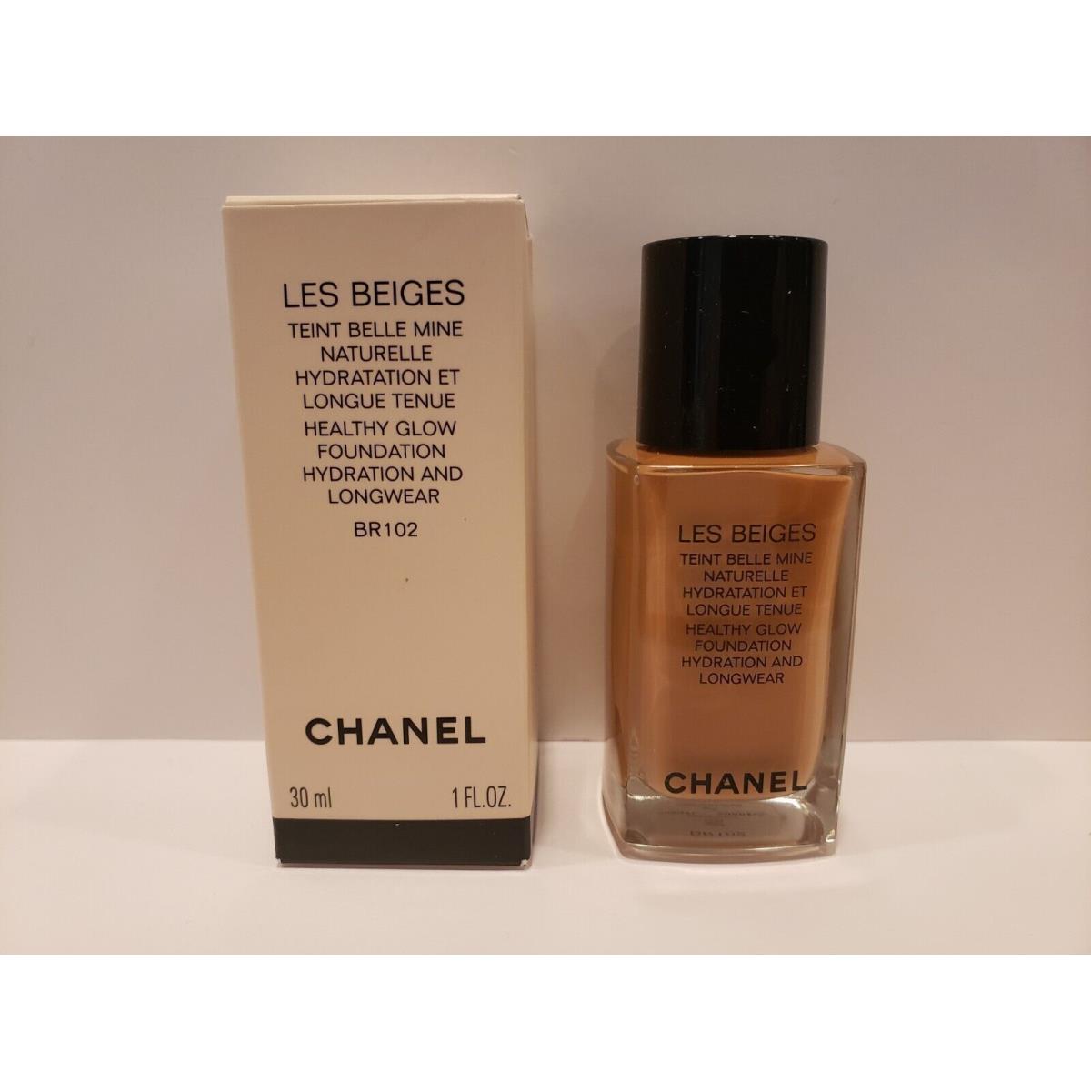 Chanel Les Beiges Healthy Glow Foundation Longwear Autenthic BR102