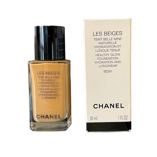 Chanel Les Beiges Healthy Glow Foundation Longwear Autenthic BD91