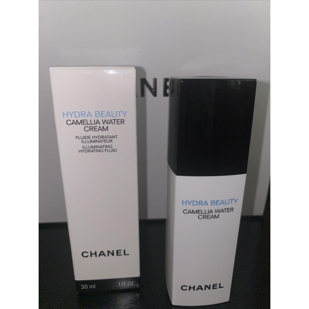 Chanel Hydra Beauty Camellia Water Cream Illumiinating 1Fl oz/30ml-NIB