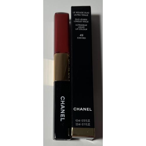 Chanel 49 Ever Red Le Rouge Duo Ultrawear Liquid Lip Colour