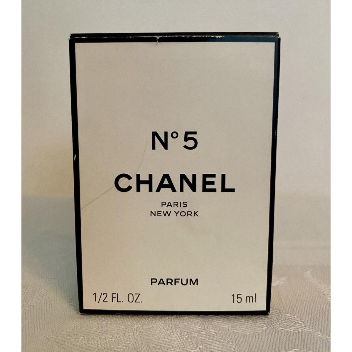 Chanel No 5 Parfum .50 Fl Oz 15ml Perfume Box