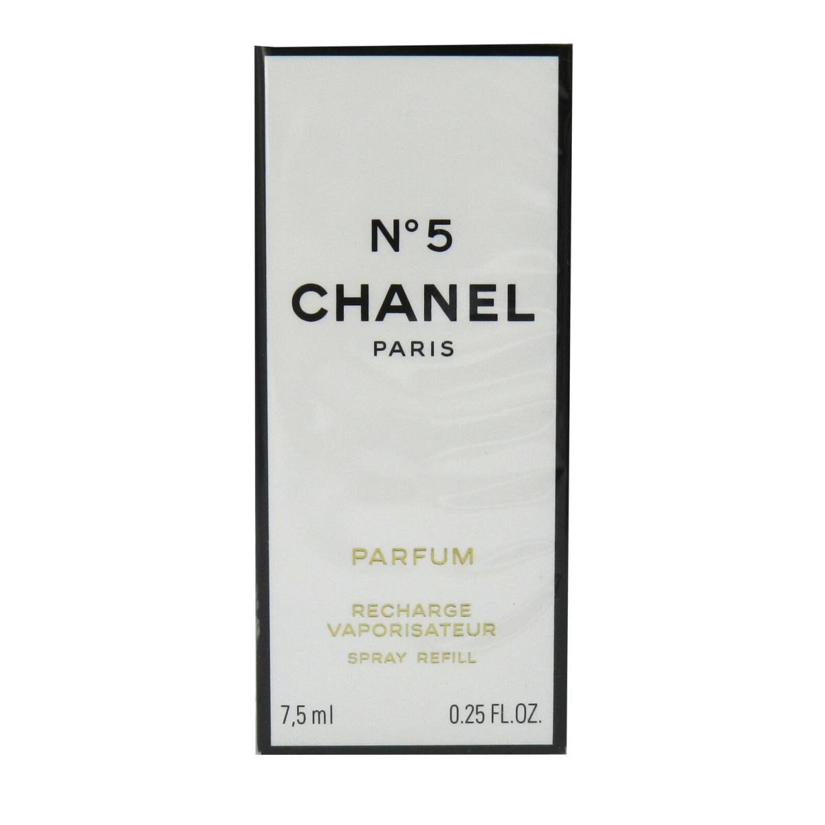 Chanel No 5 Parfum Recharge Vaporisateur Refill 0.25 Ounces