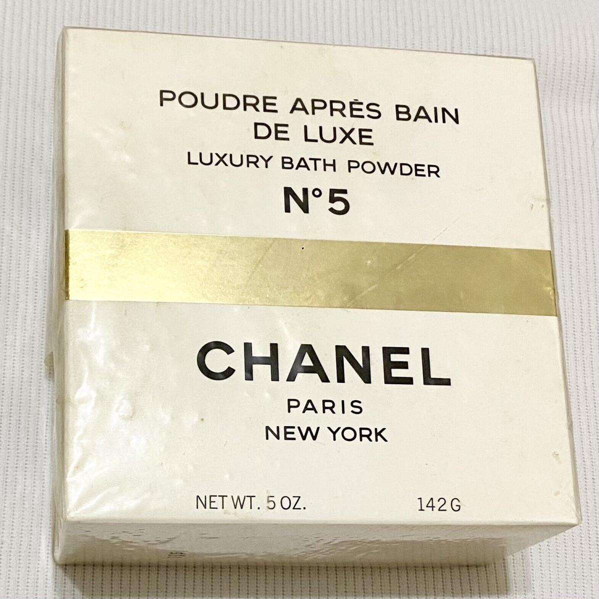 Chanel No.5 Luxury After Bath Body Powder Poudre Apr s Bain De Luxe 5 Oz