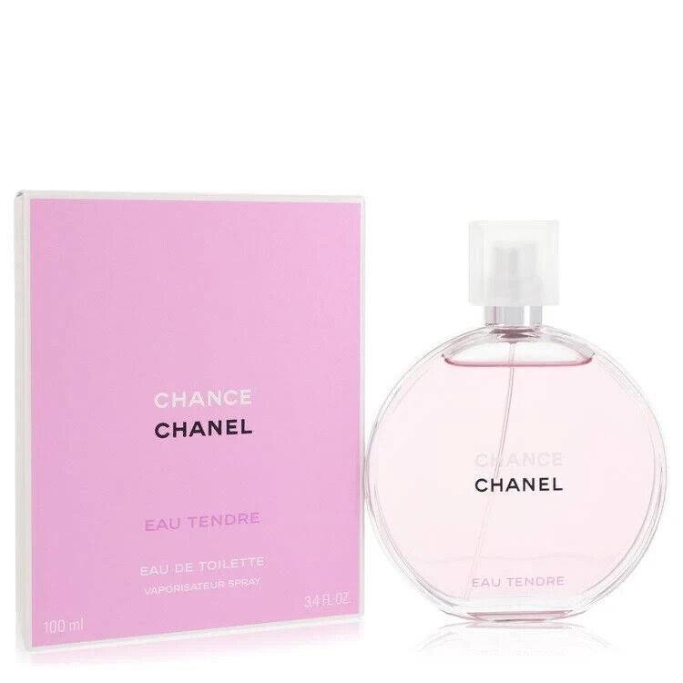 Chance Eau Tendre by Chanel Eau de Toilette Edt 3.4 oz / 100 ml Seal