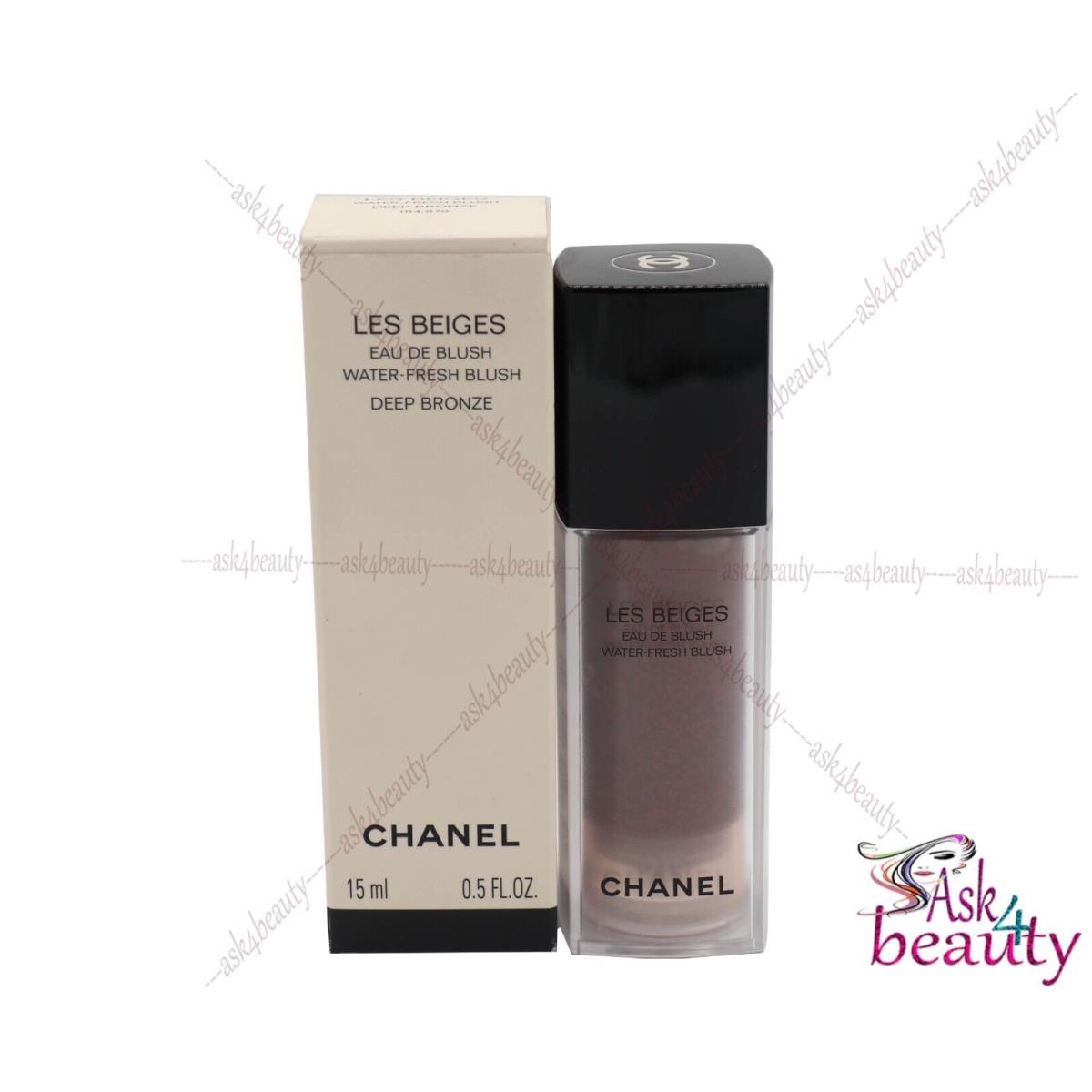 Chanel Les Beiges Eau De Blush Water Fresh Blush 0.5oz/15mL Deep Bronze