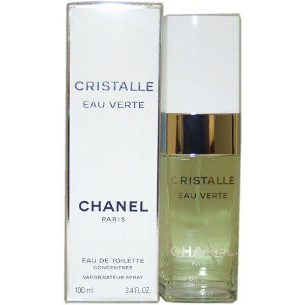 Chanel Cristalle Eau Verte Eau De Toilette Concentree Spray 3.4 oz /100 ml