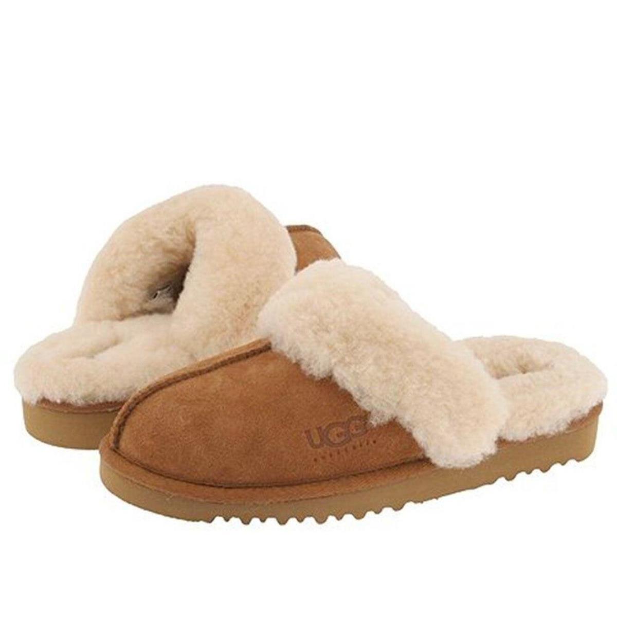 Classic Ugg Australia Cozy Kids Chestnut Slippers Kids Slipper Shoes