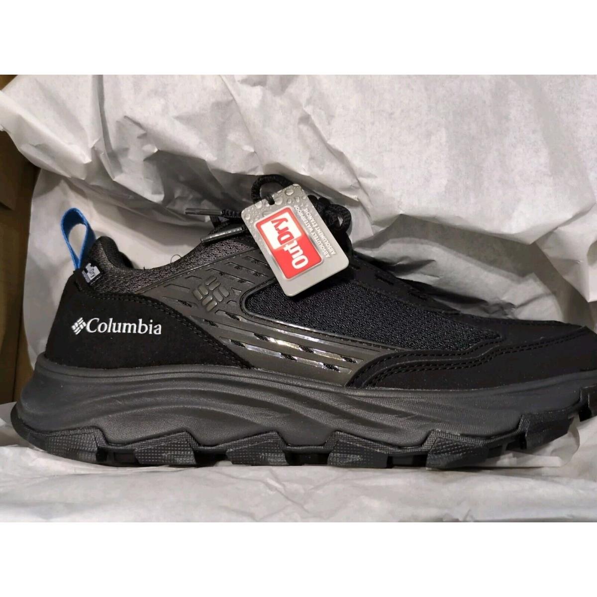 Men`s Columbia Hatana Max Outdry Waterproof Hike-trail Shoe Sz 12 Box Black