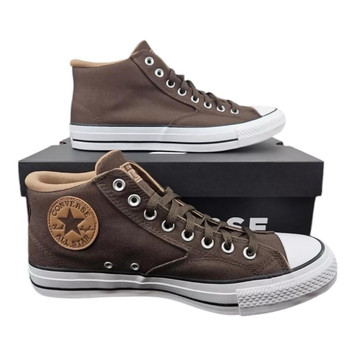 Converse Chuck Taylor All Star Malden Street Mid Brown Brew Shoes Men`s Size 11 - Brown