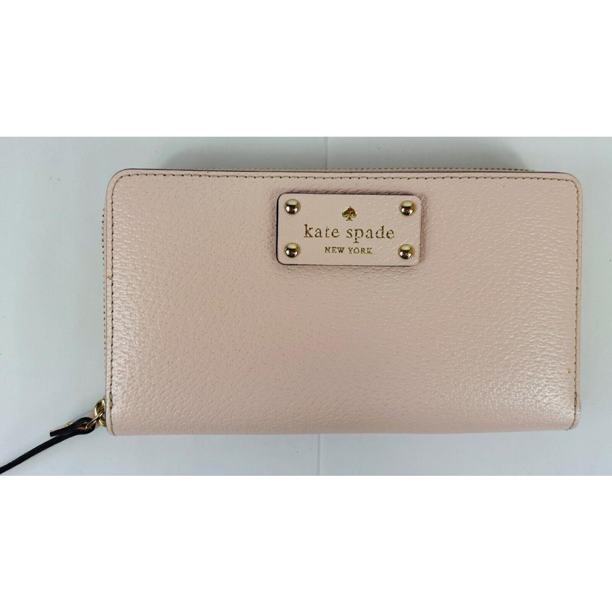 Kate Spade Neda Wellesley Zipper Wallet Light Pink New