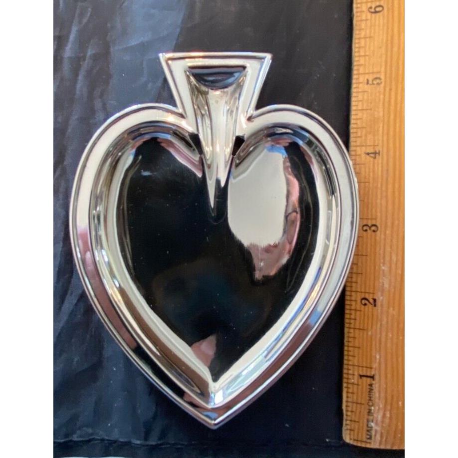 Tiffany 925 Tiffany Heart Shaped Ring Tray Professionally Polished