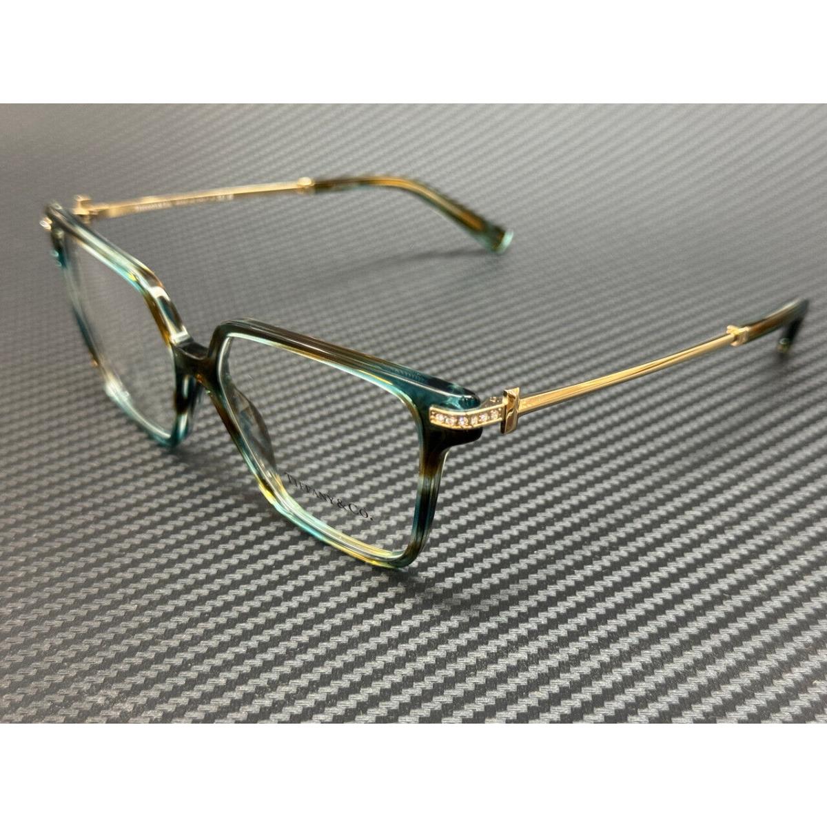 Tiffany TF2234B 8124 Ocean Turquoise Havana Women`s 54 mm Eyeglasses