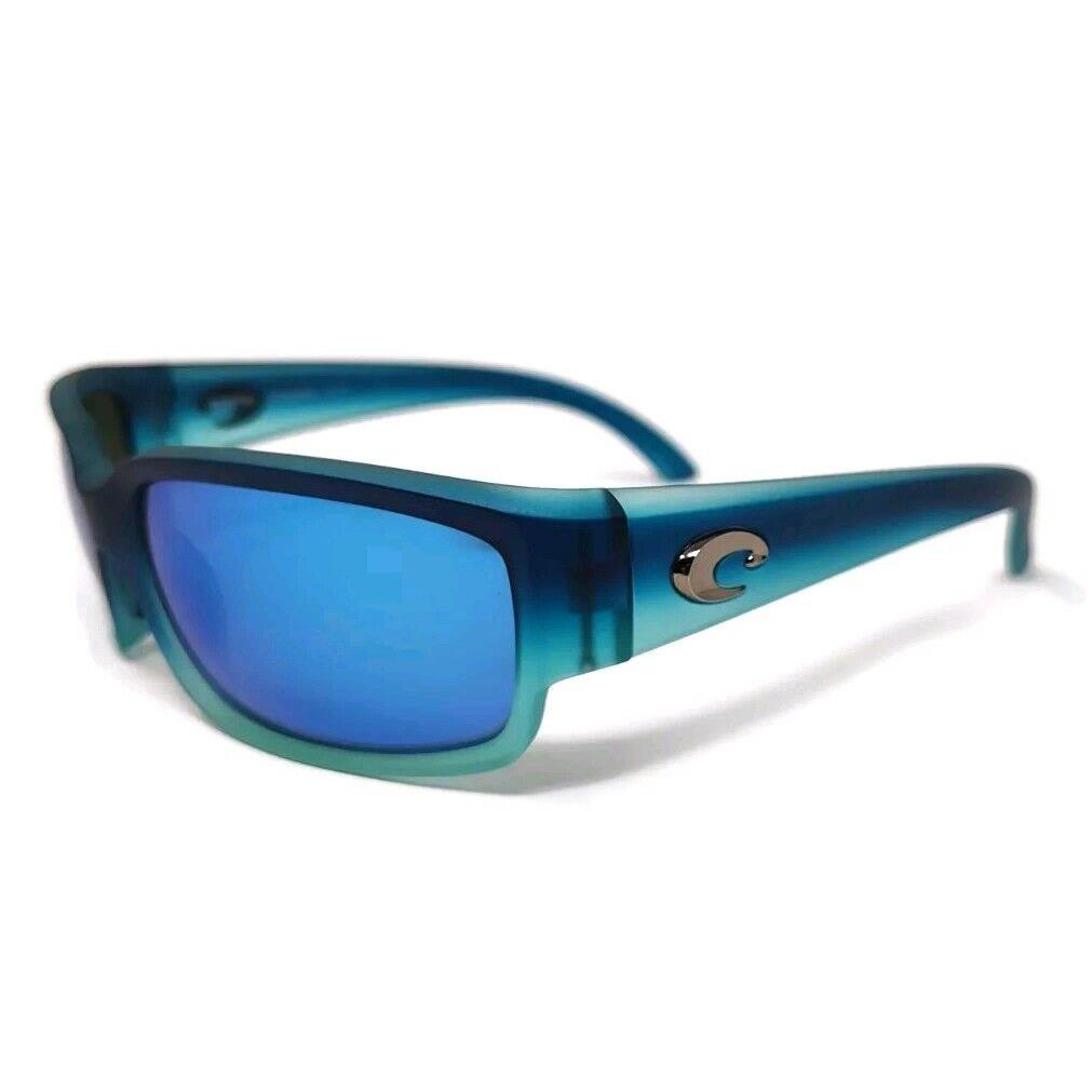 Costa Del Mar Caballito Sunglasses 06S9025 Matte Carribean/blue Mirror 580G Lens