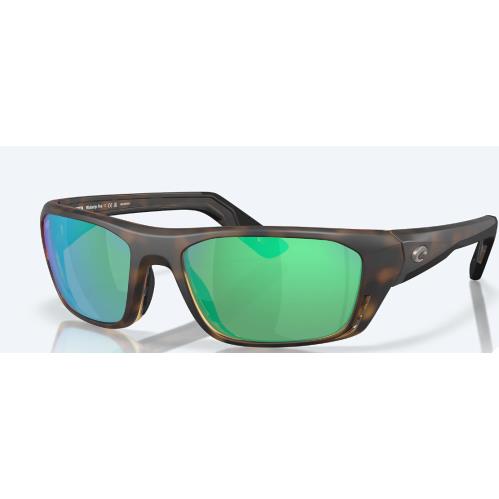 Costa Del Mar Whitetip Pro Matte Tortoise Frame/green 580G Lens