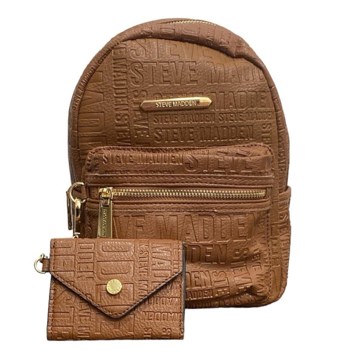 Steve Madden Bailey Mini Backpack with Keychain Wallet