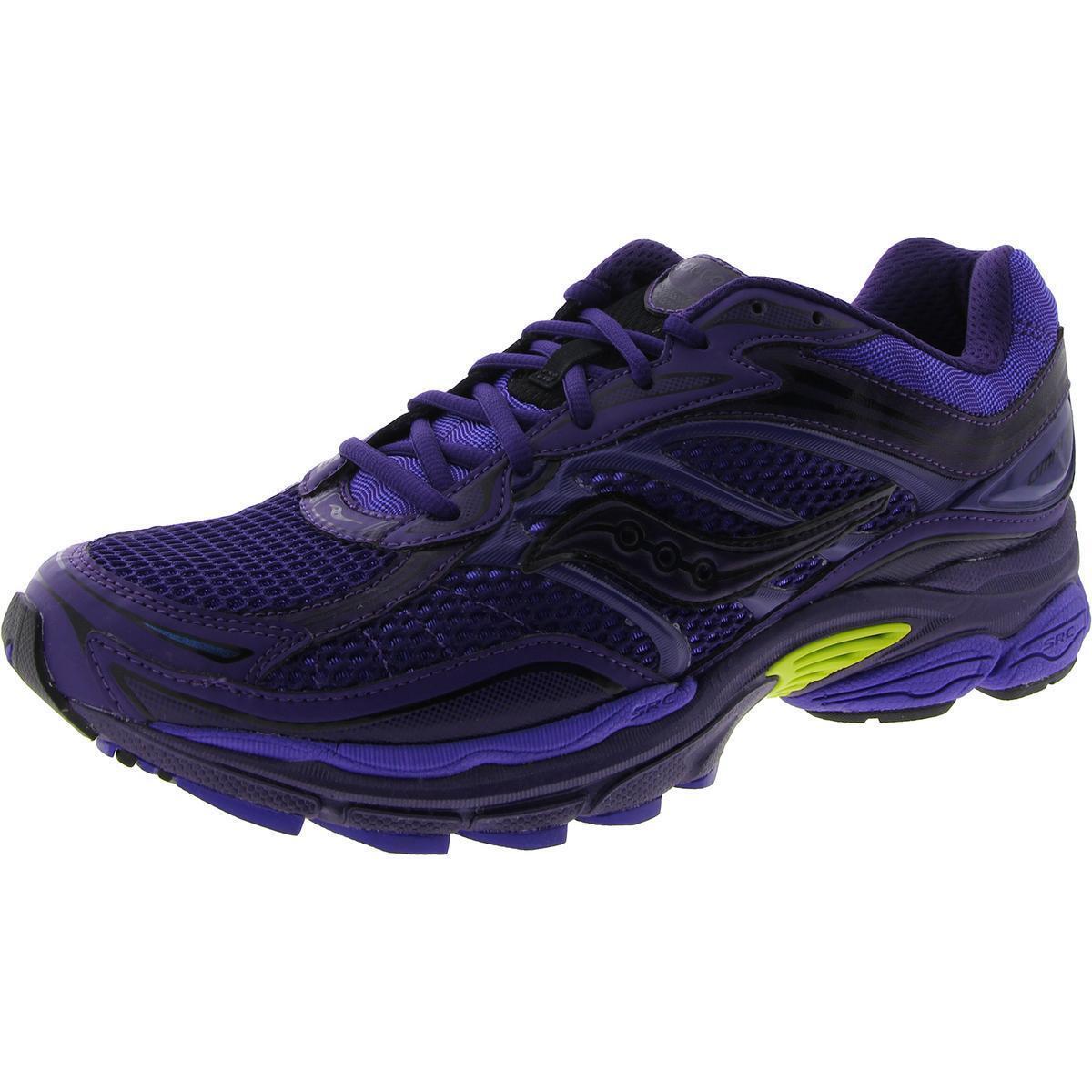 Saucony Mens Progrid Triumph 4 Running Training Shoes Sneakers Bhfo 9152 - Purple