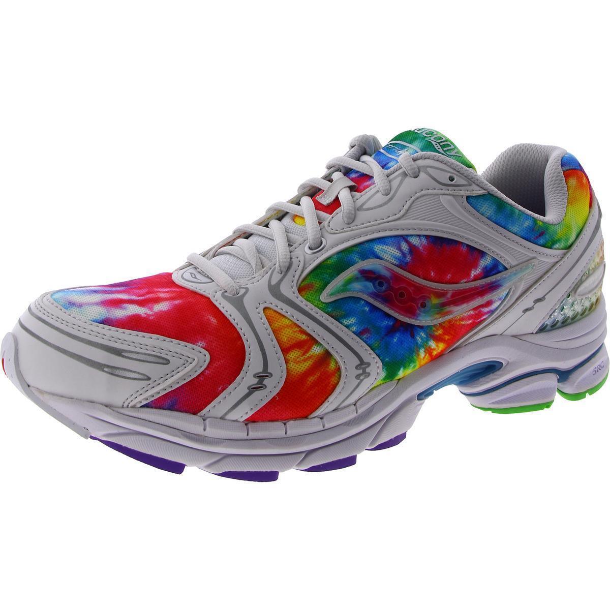 Saucony Mens Progrid Triumph 4 White Running Training Shoes 12 Medium D 2612 - Tie Dye