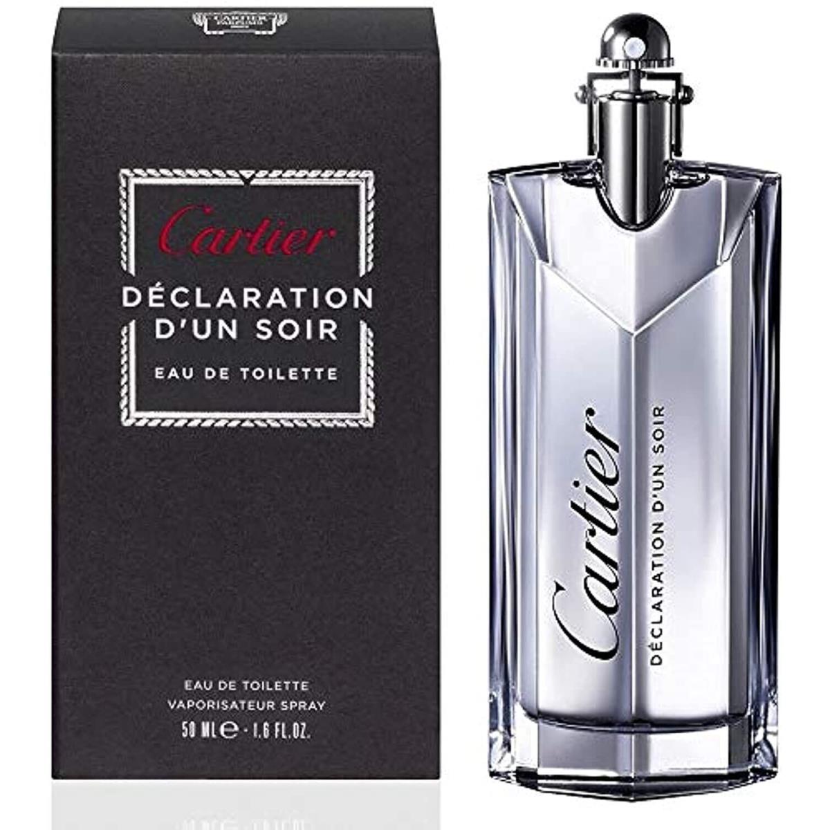 Men Declaration D`un Soir by Cartier 1.6 oz/50ml Eau De Toilette