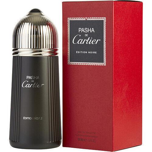 Pasha DE Cartier Edition Noire by Cartier Edt Spray 5 OZ