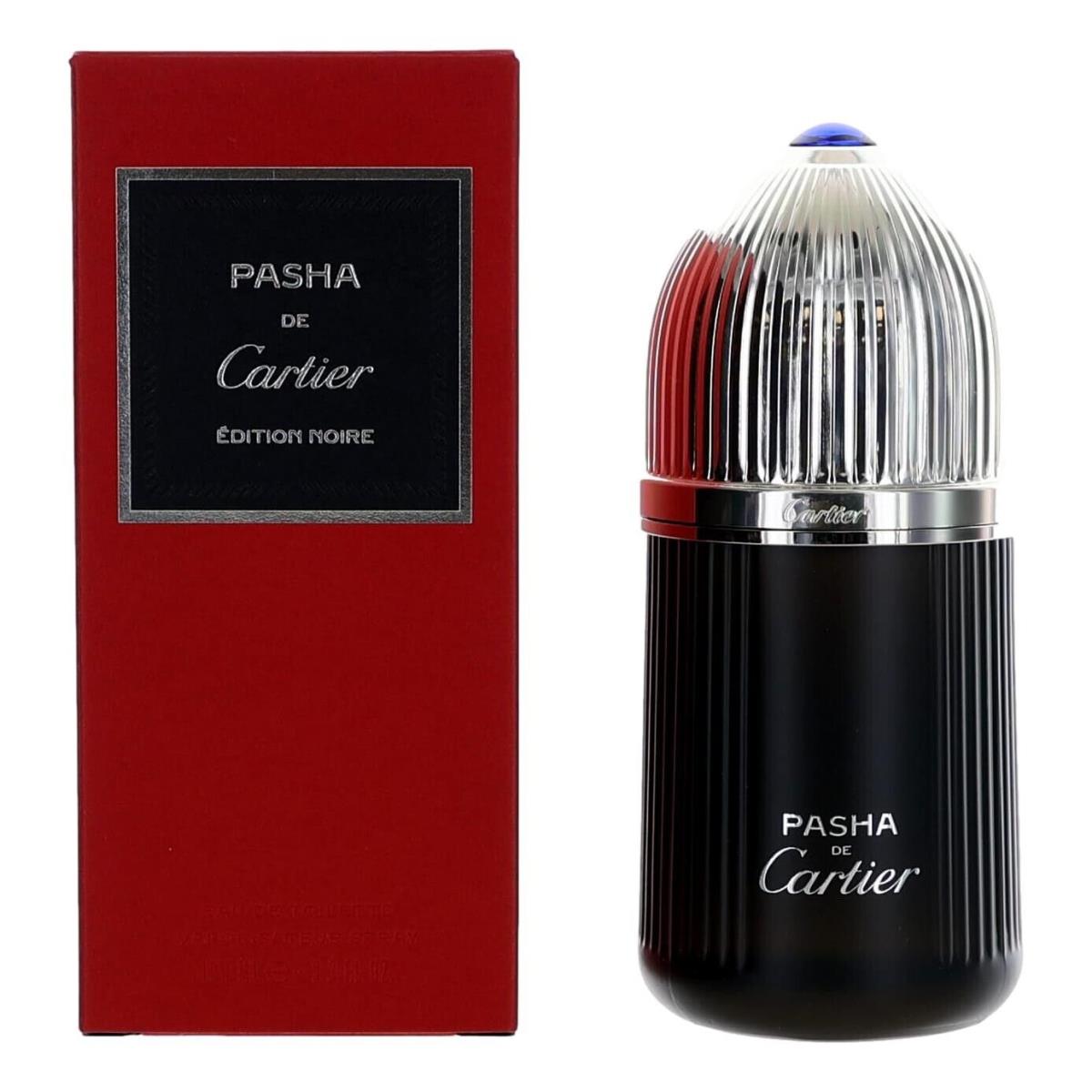 Pasha de Cartier Edition Noire by Cartier 3.3 oz Edt Spray For Men