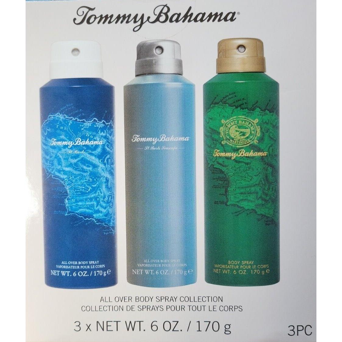 Tommy Bahama Set Sail Martinique For Men All Over Body Spray 6 oz IN Can