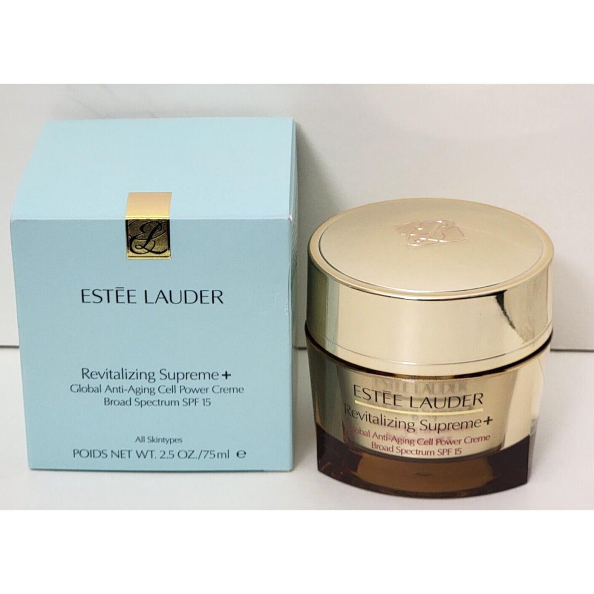 Estee Lauder Revitalizing Supreme + Global Anti-aging Cell Power Creme 2.5 fl oz